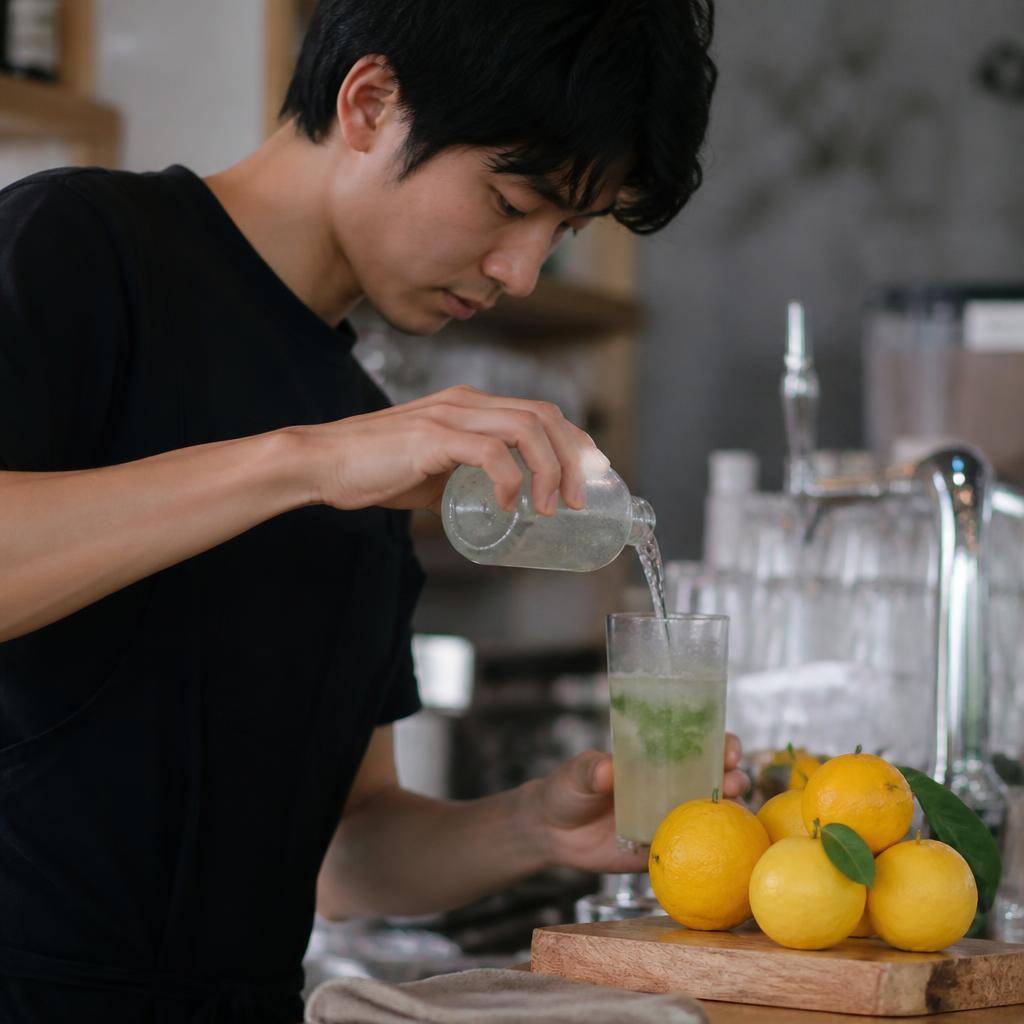 เปิดสูตร Mocktail ยูซุโซดาที่คาเฟ่สายพรีเมียมกำลังหยิบมาสร้างเมนูขายดี